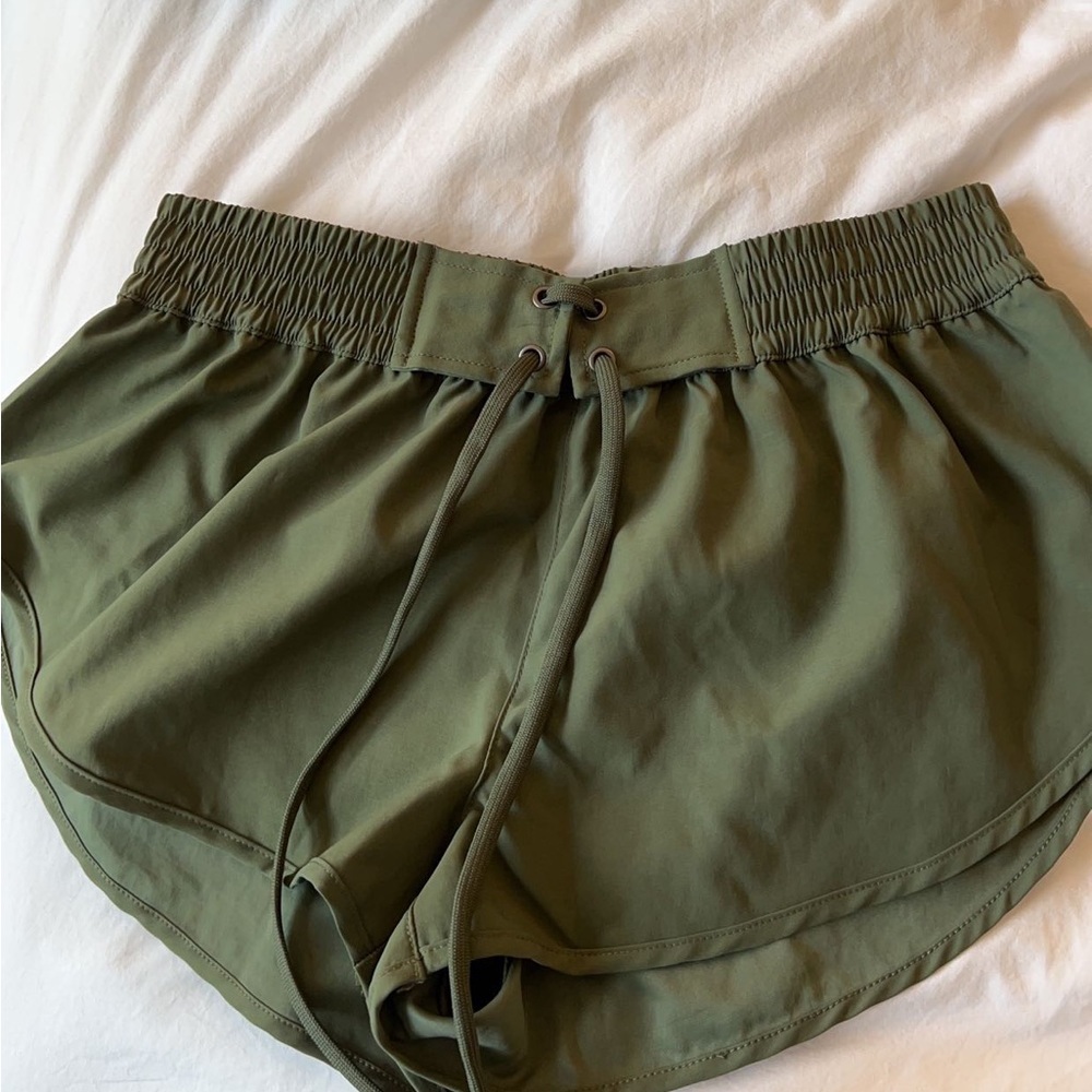 Easy Does it Free People shorts in olive